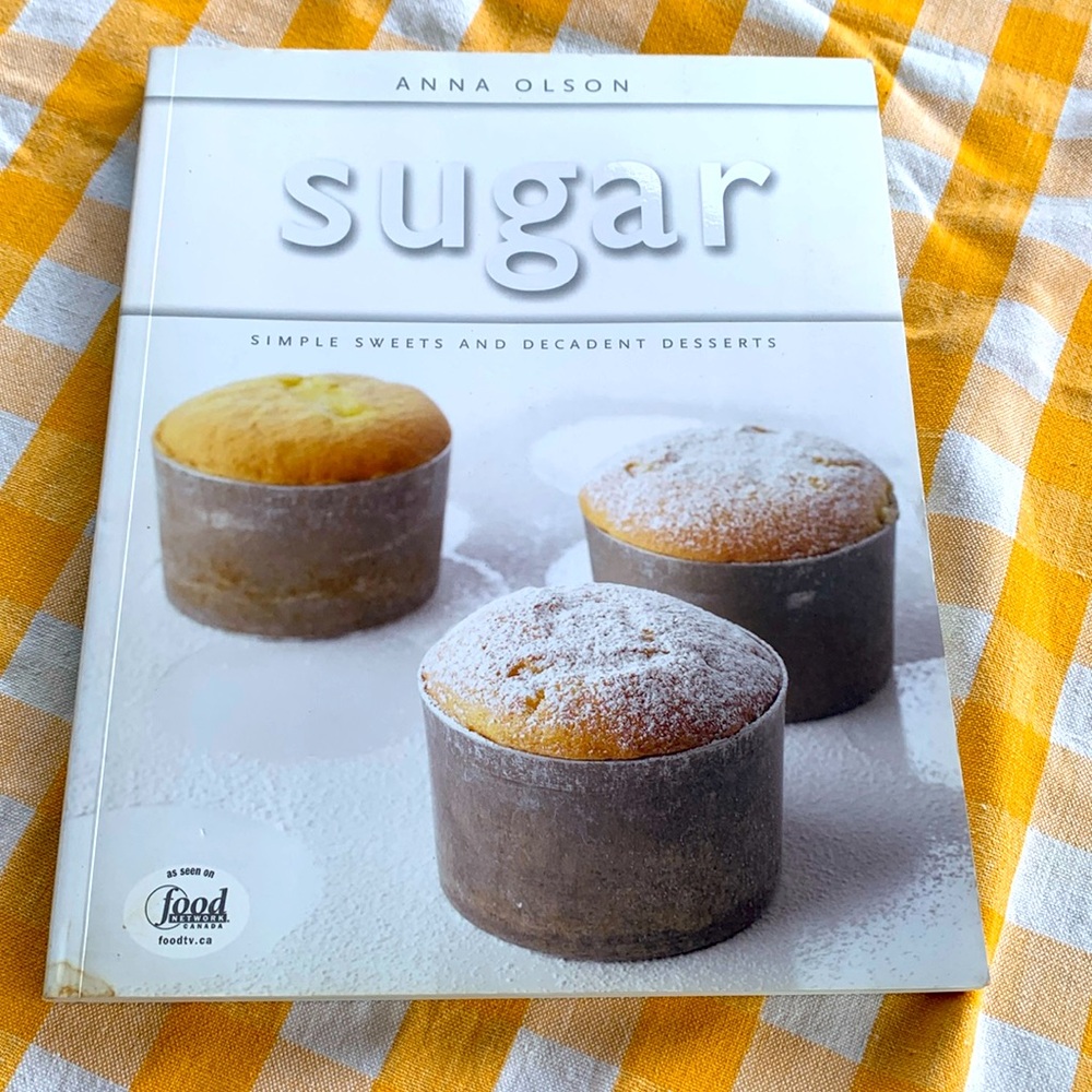 Anna Olson Sugar Cookbook - White Cover